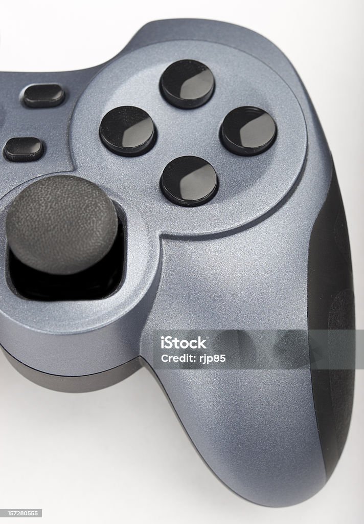 GamePad - Right View A USB computer game/video game controller. Arrow Symbol Stock Photo