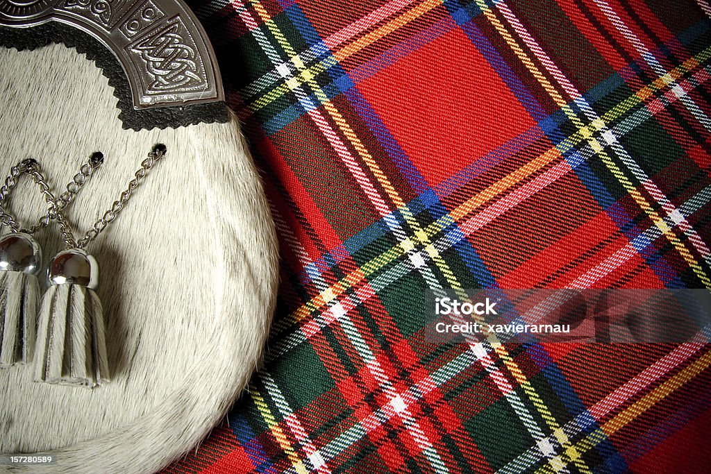 Cultura scozzese - Foto stock royalty-free di Tartan