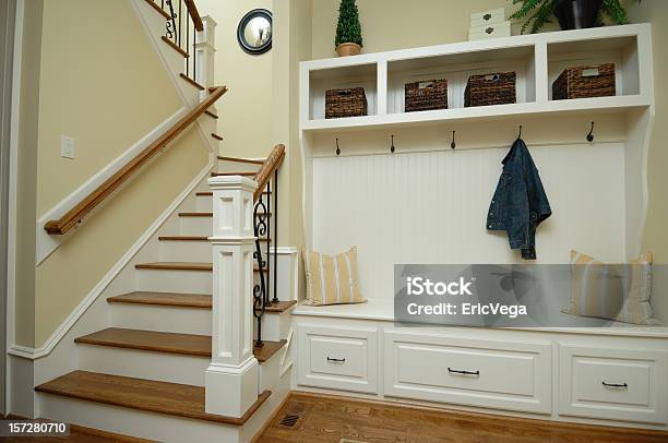 Mud Room Stock Photo - Download Image Now - Home Interior, Residential Building, Building Entrance