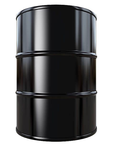 Oil Drum stock photo