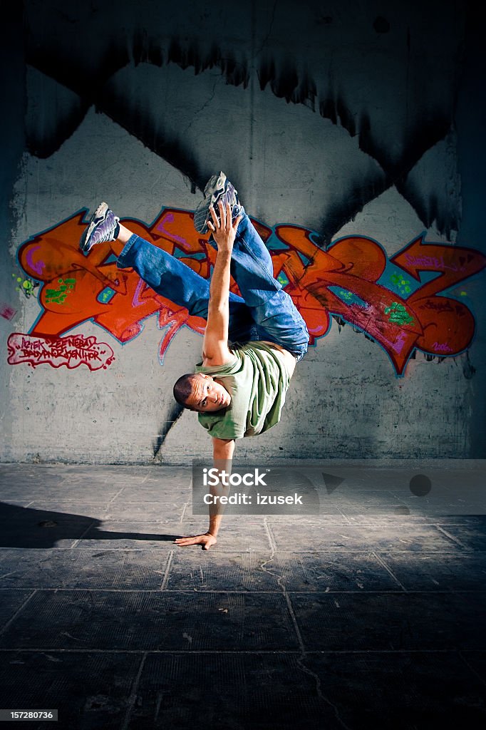 Breakdance - Lizenzfrei Tanzen Stock-Foto