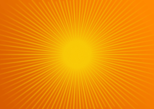 Rayos de sol: tangerine photo