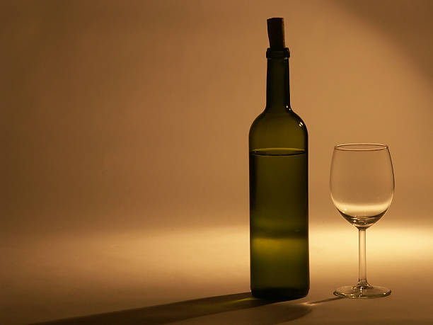White Wine stock photo