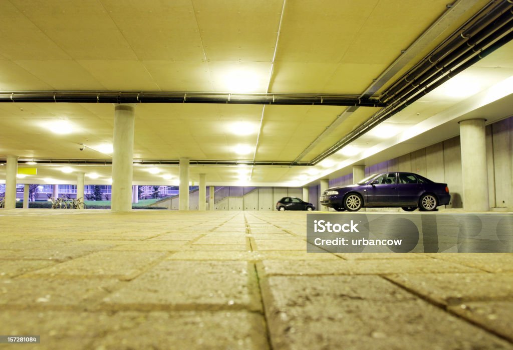 Parque de Estacionamento - Royalty-free Carro Foto de stock