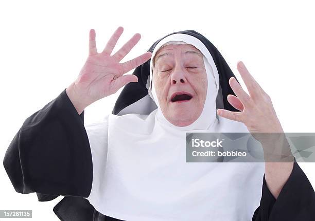 Nun Series Choir Practice Stock Photo - Download Image Now - Nun, Dancing, Active Seniors