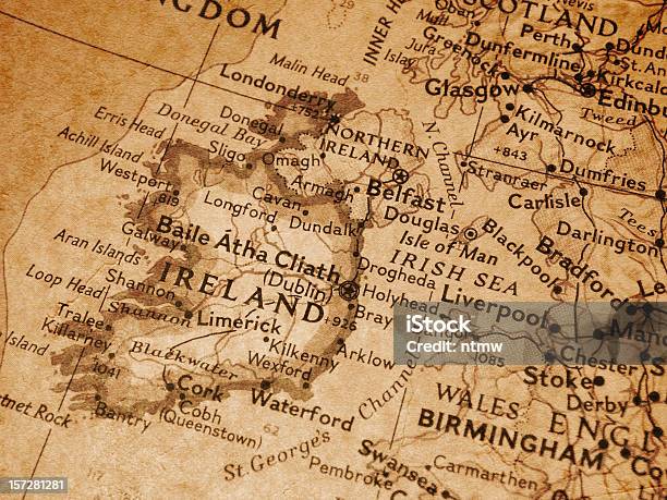 맵아일랜드 지도에 대한 스톡 사진 및 기타 이미지 - 지도, 북부 아일랜드, 통일