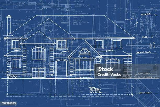 Immagini Strutturali B06 - Immagini vettoriali stock e altre immagini di Cianografia - Cianografia, Progetto, Architettura