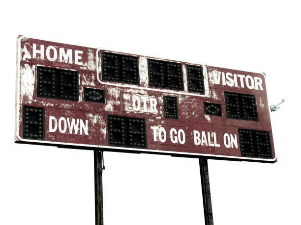 istock Vintage Football Scoreboard 157281288