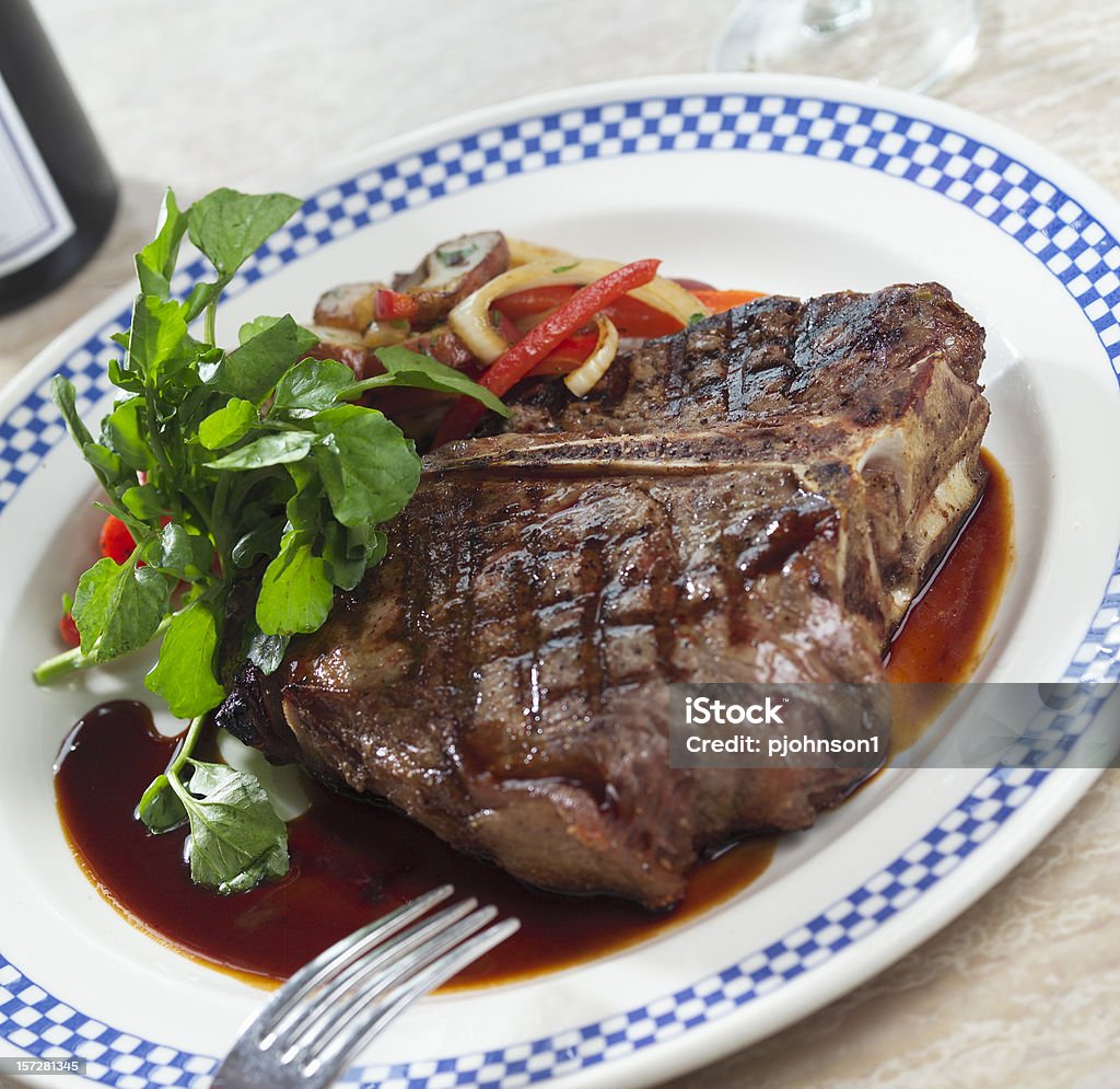 Porterhouse Steak - Lizenzfrei T-Bone-Steak Stock-Foto