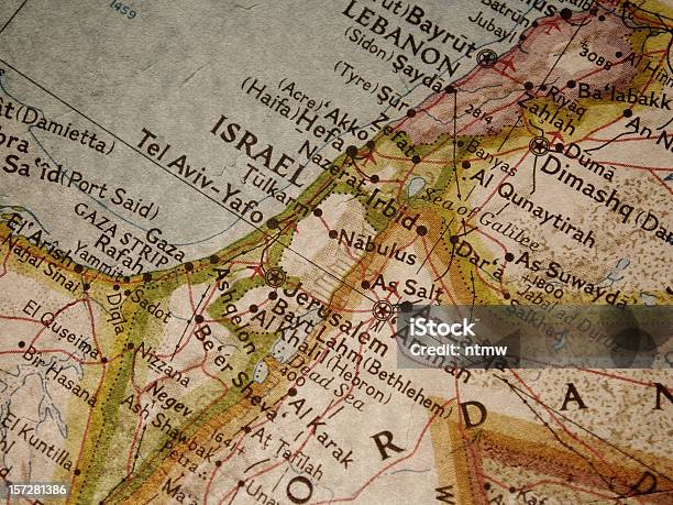 Photo libre de droit de Palestine banque d'images et plus d'images libres de droit de Israël - Israël, Carte, Palestine historique