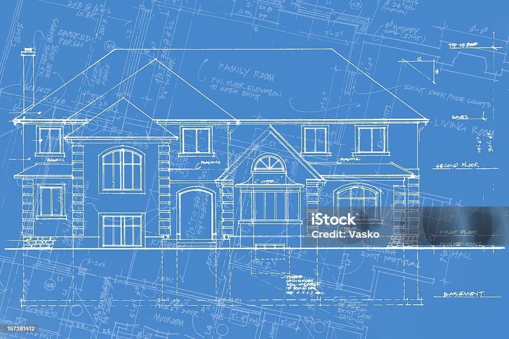 Strukturelle Bilder a06 - Lizenzfrei Technische Zeichnung Stock-Illustration