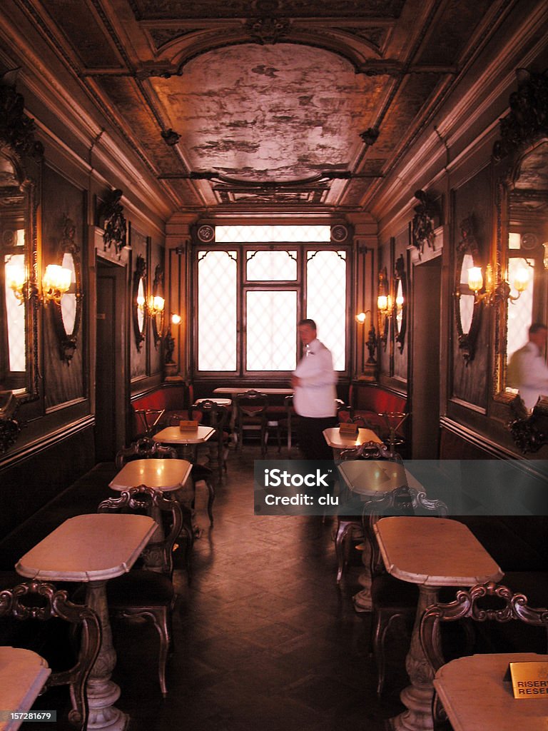 Café interior - Royalty-free Adulto Foto de stock