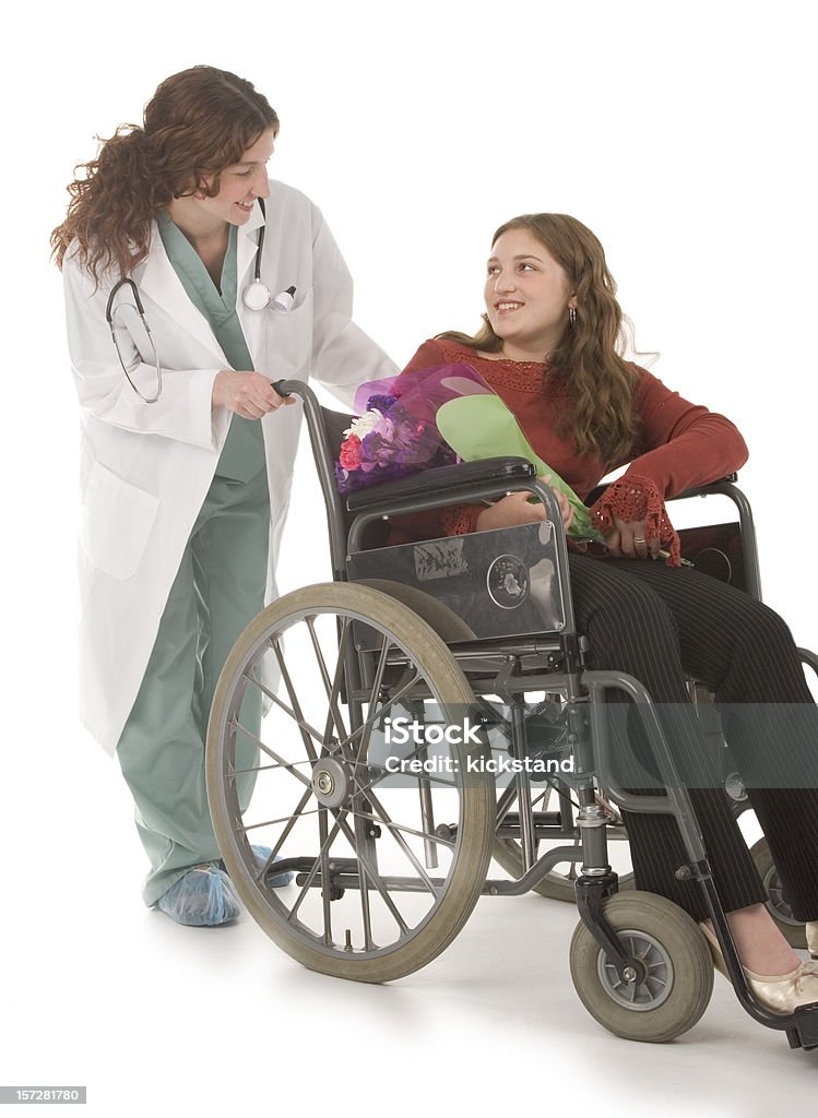 Situação médica - Royalty-free Cadeira de Rodas Foto de stock