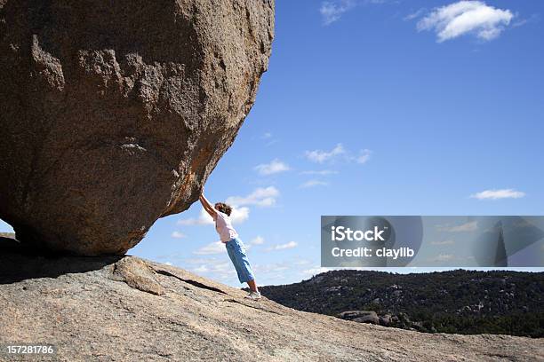 Girls Can Do Anything Stock Photo - Download Image Now - Strength, Child, Contemplation