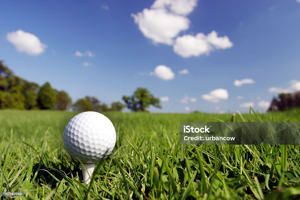 La en T - Foto de stock de Campo de Golf libre de derechos