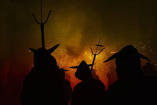 Photo of hot hell (catalan festivities)