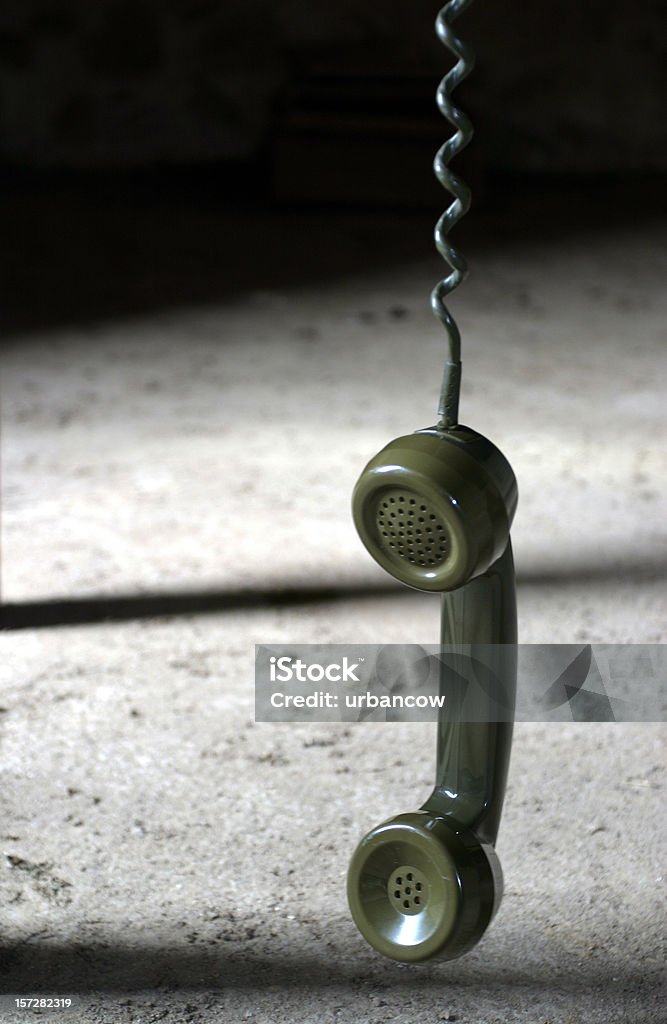 Téléphone décroché - Photo de Métier des services d'urgence libre de droits