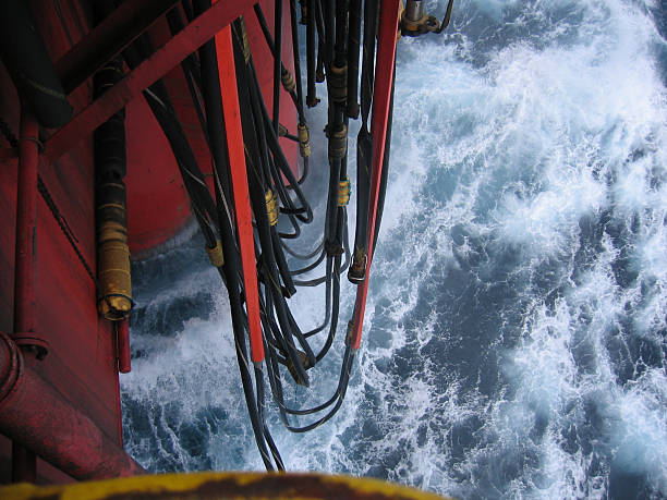istock rough weather on an oil rig 157282381
