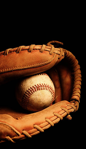 istock Catchers Glove and Dirty Baseball 157282393