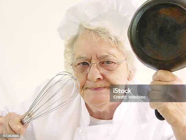 Chefkoch Seriesmeine Küche Stockfoto und mehr Bilder von Großmutter - Großmutter, Verärgert, Wut