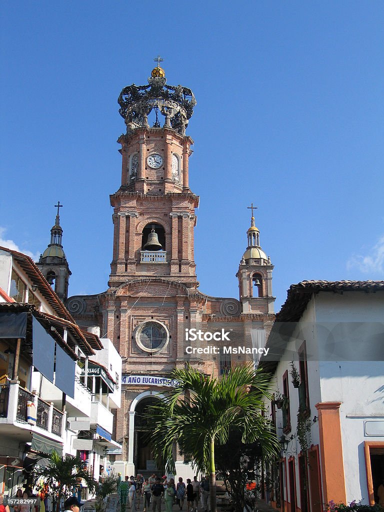 Our Lady Of Guadalaupe Church in Puerta Vallarta  Bell Stock Photo