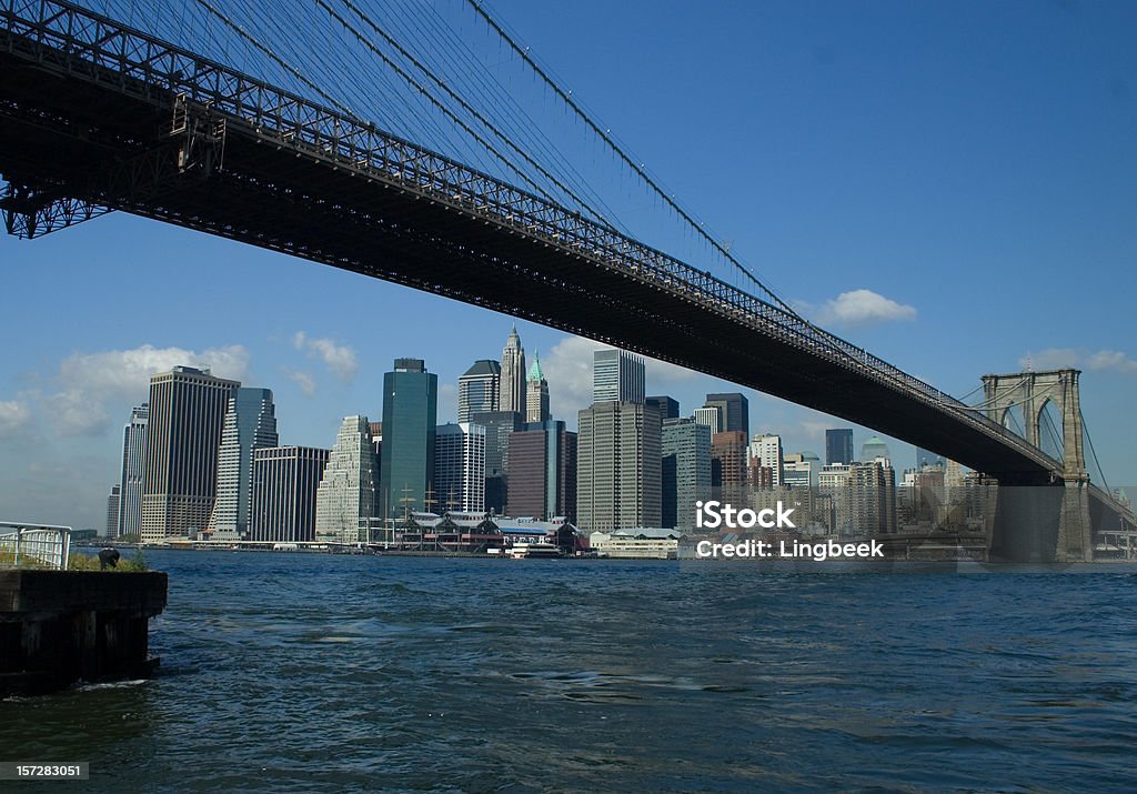 Pont de Brooklyn, New York - Photo de Affaires libre de droits