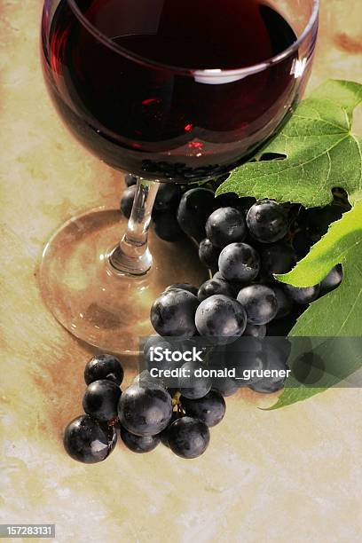 Grapes With Wine Stock Photo - Download Image Now - Zinfandel Grape, Pinot Noir Grape, Wine