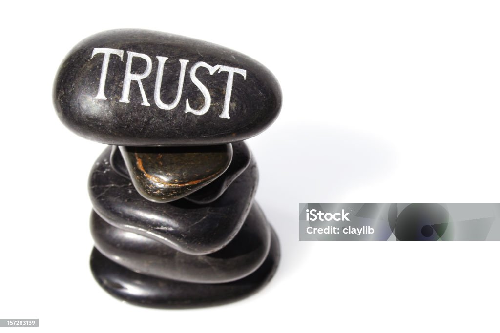 Sobretudo else.Trust. - Royalty-free Acontecimentos da Vida Foto de stock