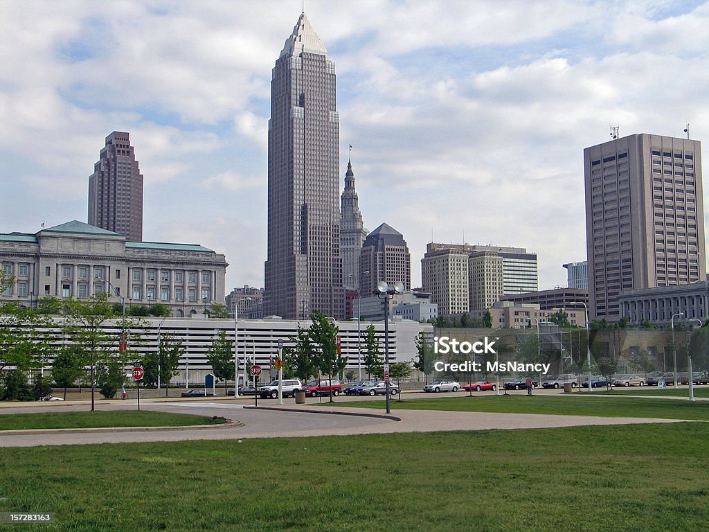 Centro di Cleveland, Ohio Numero 2 - Foto stock royalty-free di Autunno