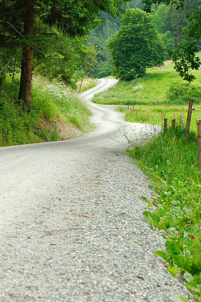 istock Dusty Country Road 157283227