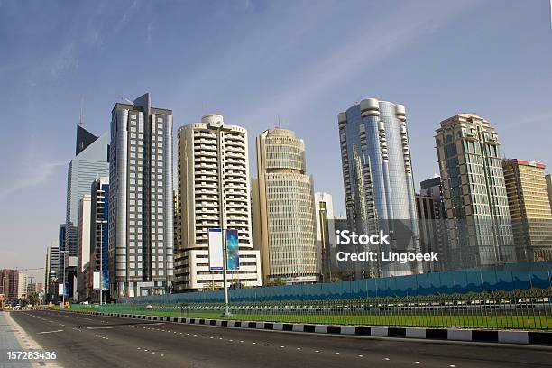 Abu Dhabi Corniche Road Stock Photo - Download Image Now - Abu Dhabi, Street, Arabia