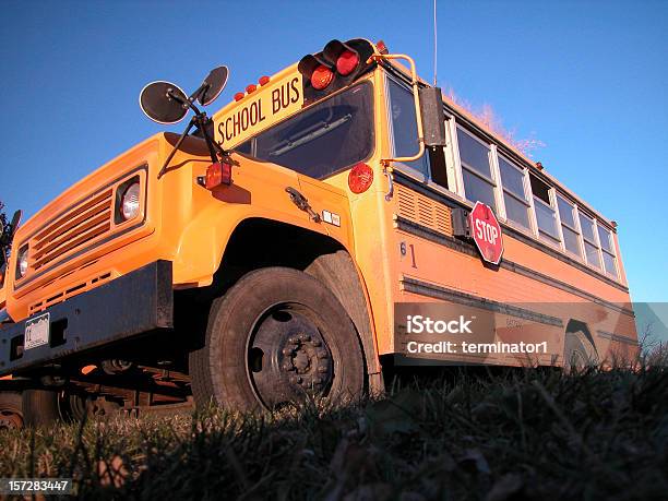 Школьный Автобус — стоковые фотографии и другие картинки Автобус - Автобус, Автомобиль, Безопасность