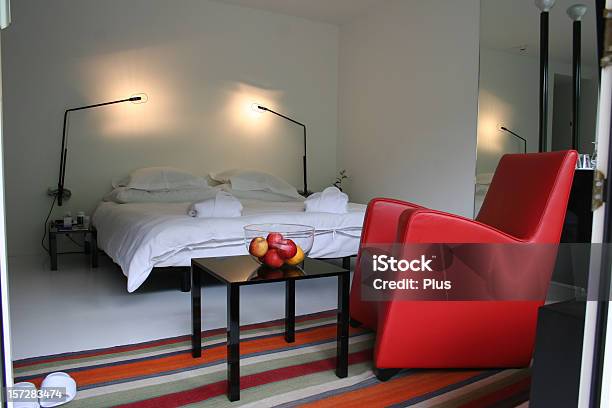 Hotel Room 2 Stock Photo - Download Image Now - Armchair, Bed - Furniture, Bedroom