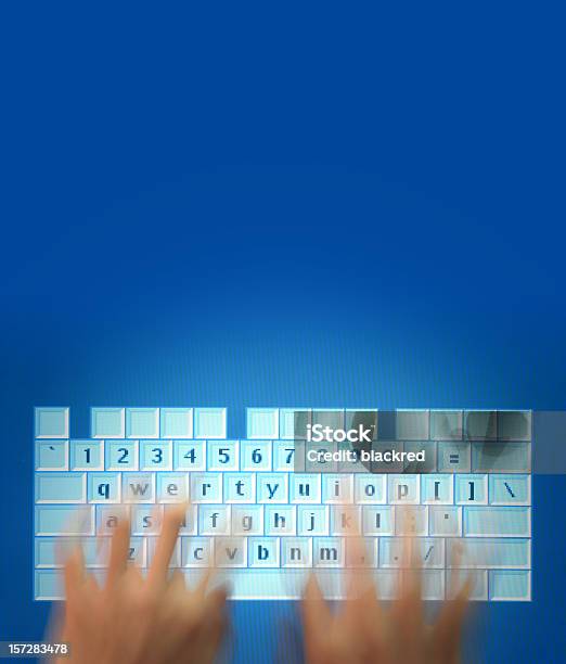 Cyber Keyboard Stock Photo - Download Image Now - Activity, Business, Close-up