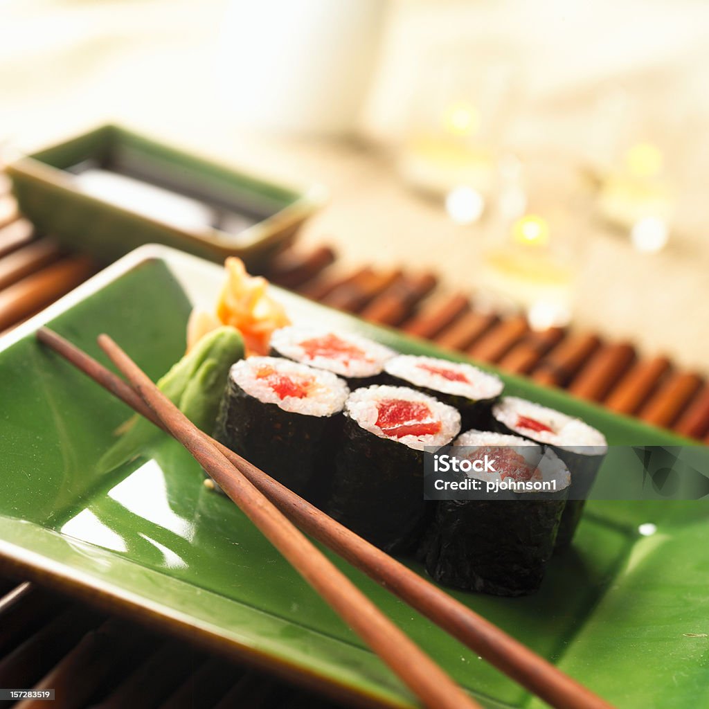 Sushi495 - Foto de stock de Alga marinha royalty-free