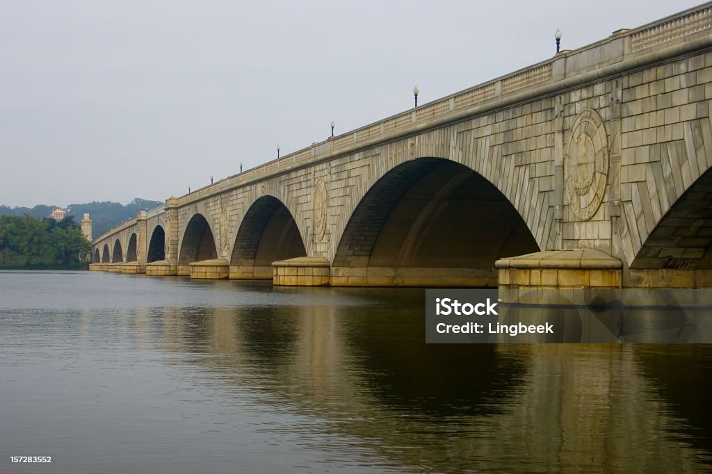 Arlington-Brücke - Lizenzfrei Arlington Memorial-Brücke Stock-Foto