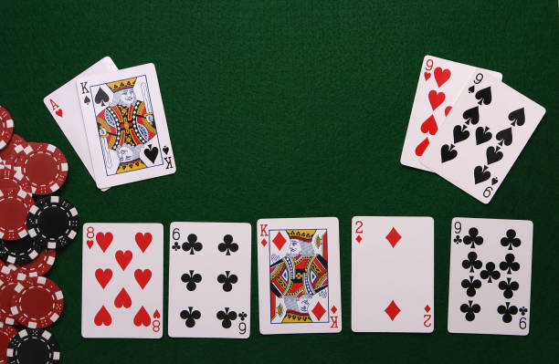 Poker table Interface Texas hold'em race situation.  Great interface for poker designs, just add you logo/slogan to the middle space. hand of cards stock pictures, royalty-free photos & images