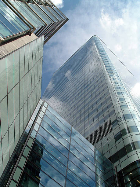 istock Contemporary skyscrapers, Docklands, London, UK 157283749