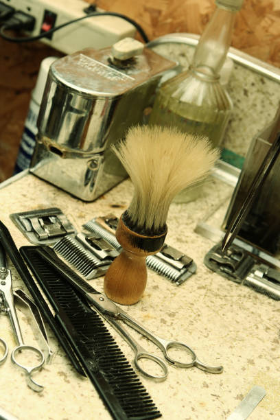 istock Barbershop Scissors and Razors 157283810