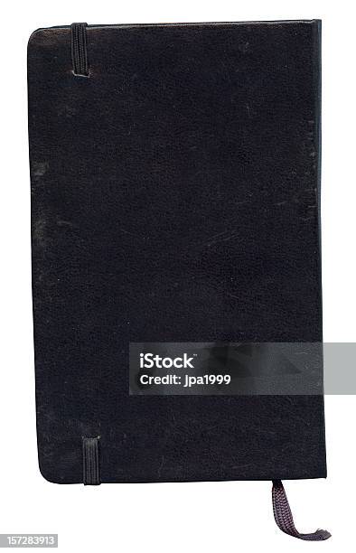 Classsic Notebook Back Cover Stock Photo - Download Image Now - Book Cover, Moleskin, Note Pad