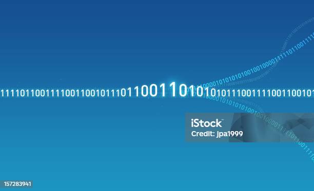 Ilustración de Flujo De Datos y más Vectores Libres de Derechos de Codificar - Codificar, Datos, Fluir