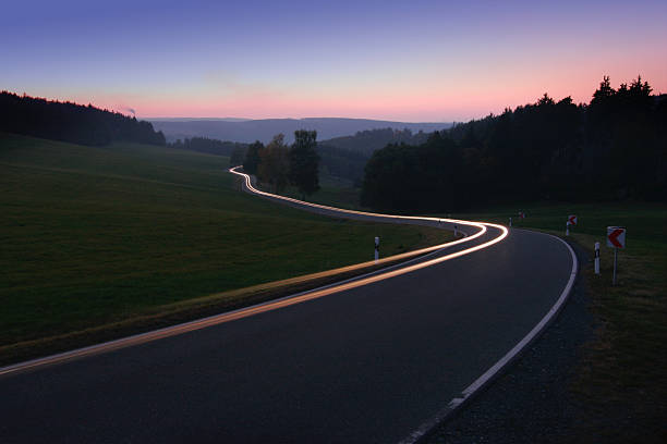 Nightride - fotografia de stock