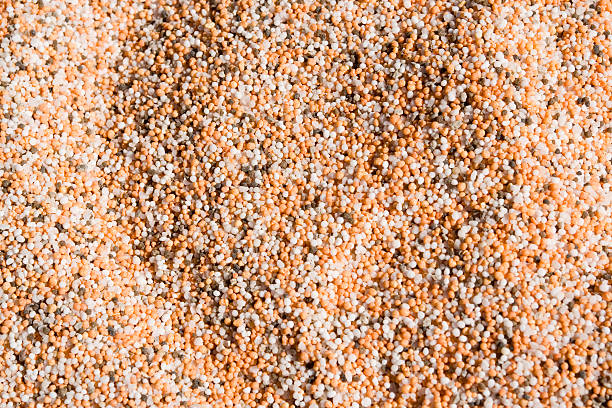 engrais - fertilizer nitrogen potassium particle photos et images de collection
