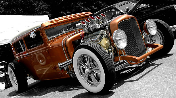 ratrod - nsra foto e immagini stock