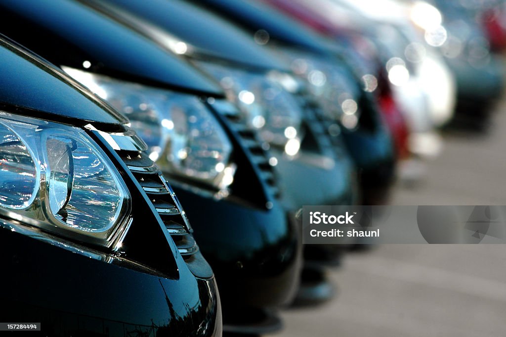 Line of Cars  Car Stock Photo