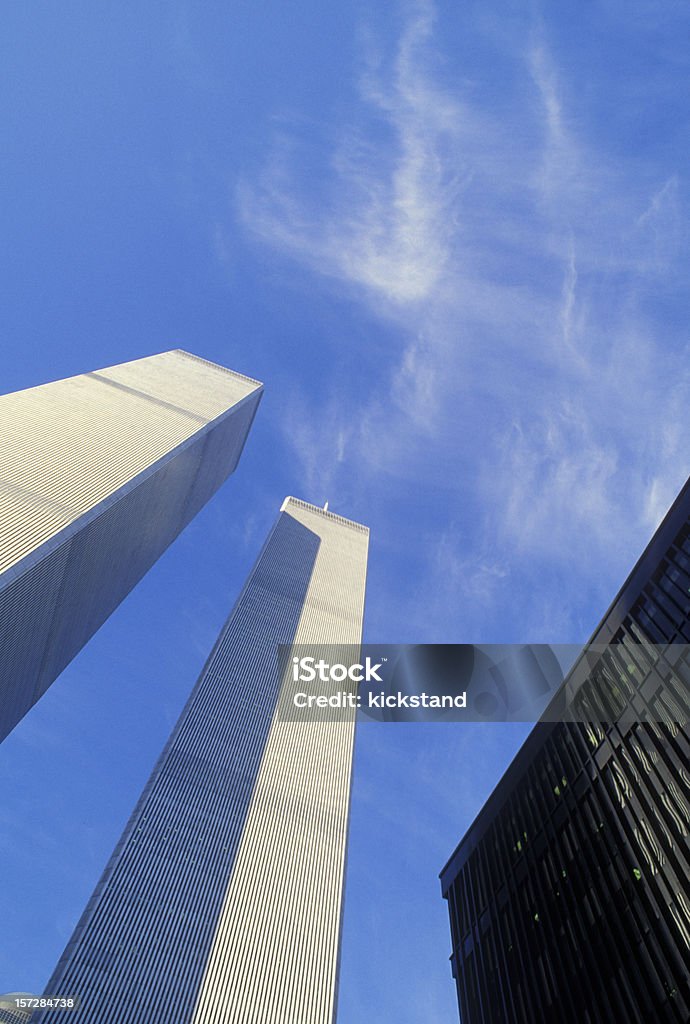 New York-World Trade Center - Foto stock royalty-free di Twin Towers - Manhattan