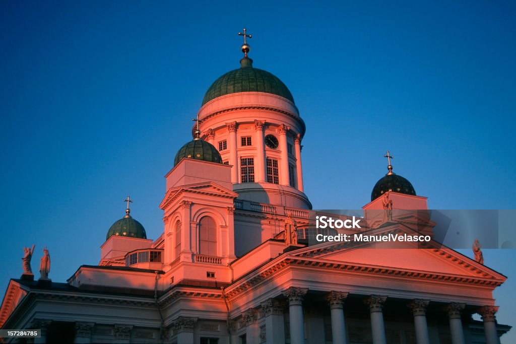 Kathedrale von helsinki - Lizenzfrei Architektonische Säule Stock-Foto