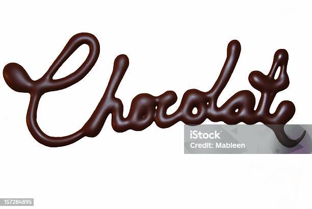 Какао И Темный Шоколад Письменного — стоковые фотографии и другие картинки Отдельное слово - Отдельное слово, Соус, Шоколад
