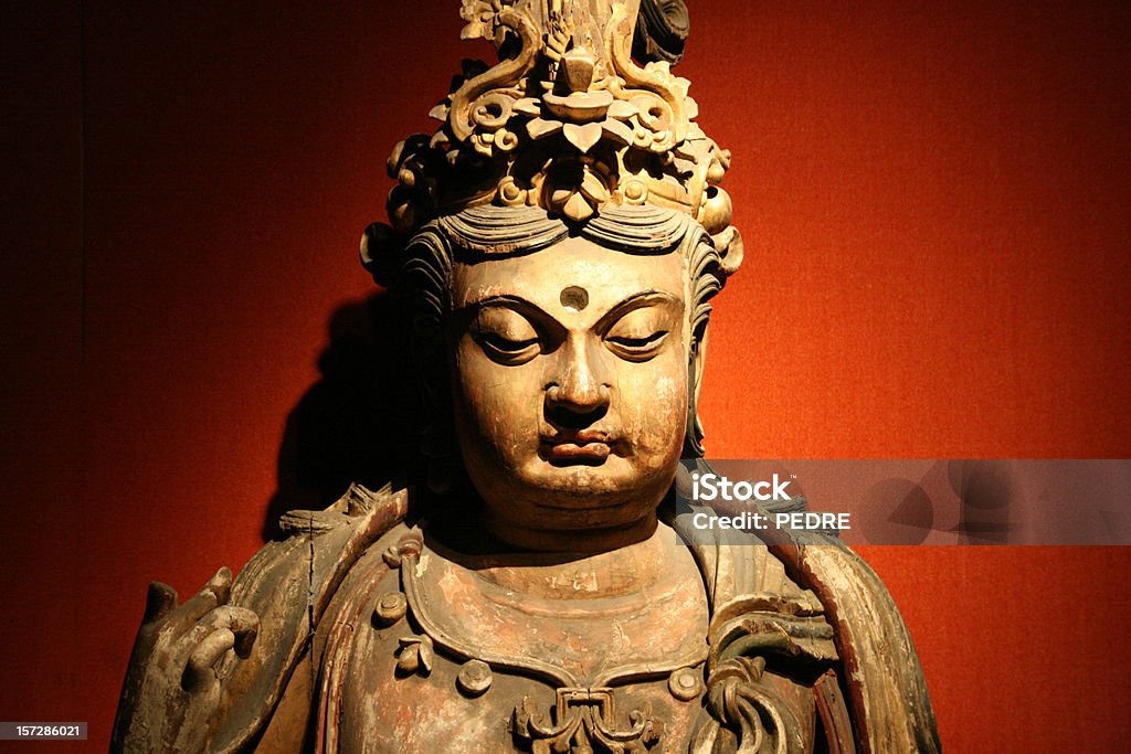 Rzeźba z Chin - Zbiór zdjęć royalty-free (Budda)
