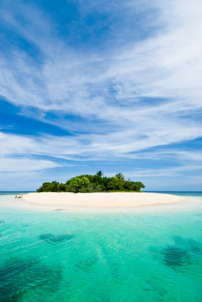 istock Lonely tropical island in the Caribbean 157286121